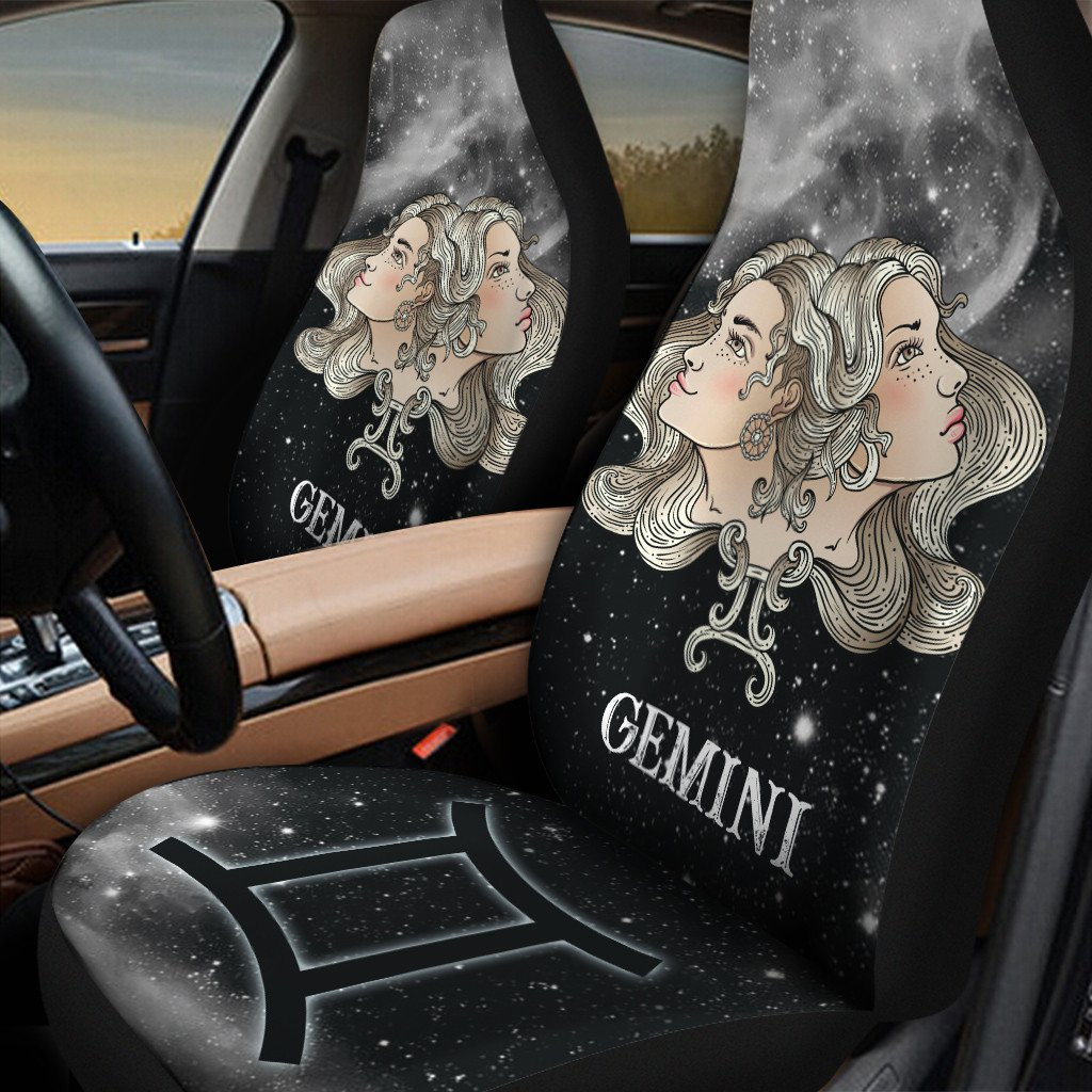 Colorful Design Gemini 3D Car Seat Covers