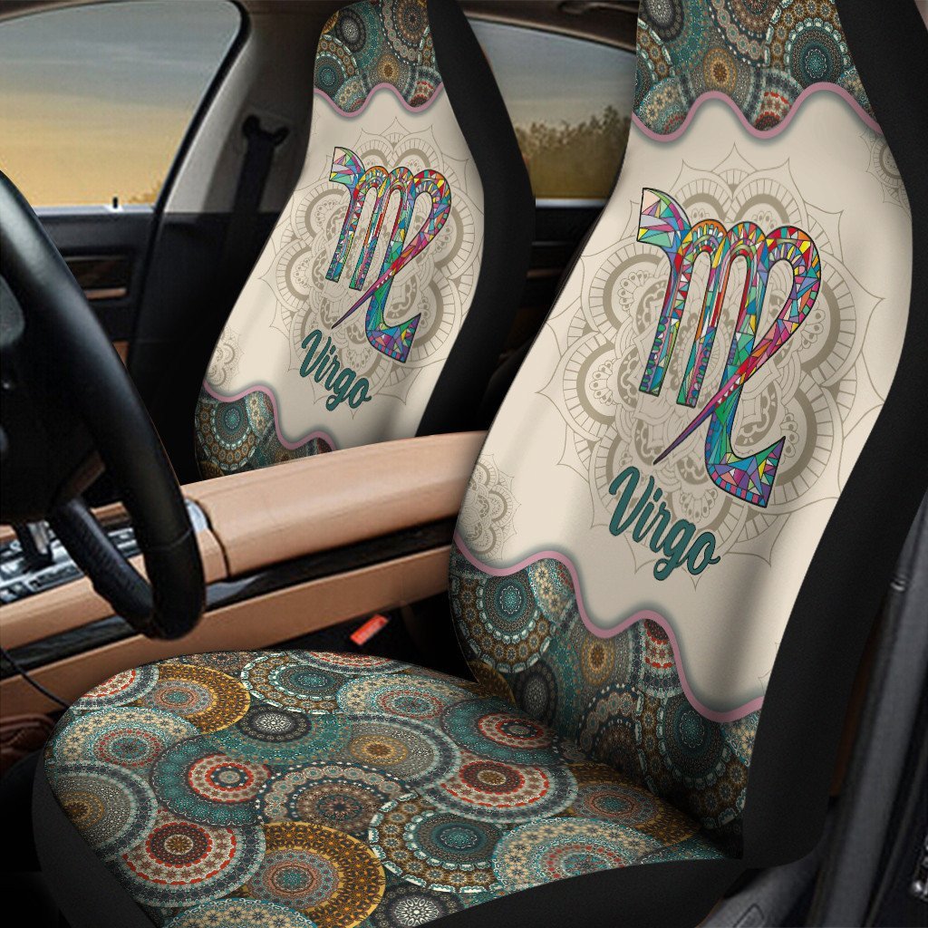 Classic Pattern Virgo Design For Zodiac Car Seat Covers
