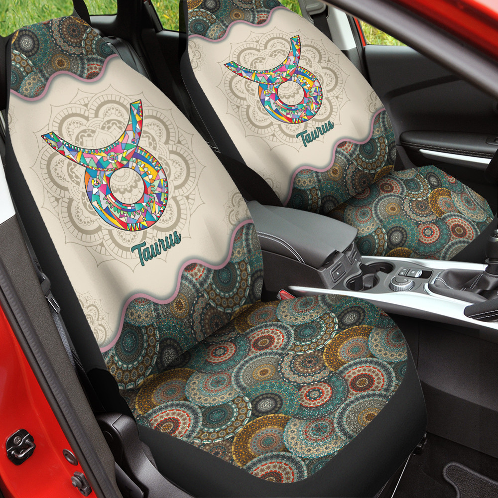 Classic Pattern Taurus Design For Zodiac Car Seat Covers