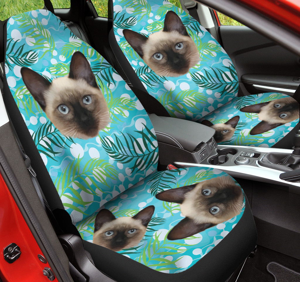 Tropical Tonkin Cat Cute Car Seat Cover