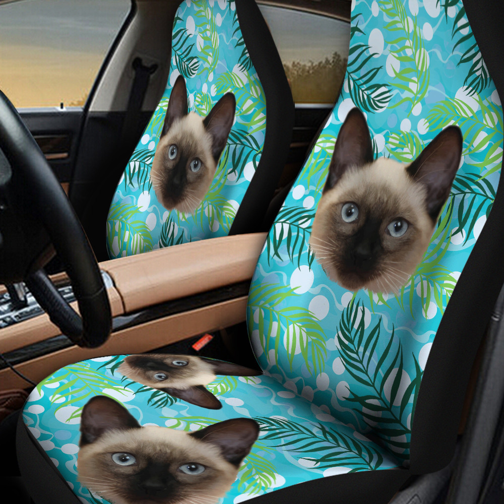 Tropical Tonkin Cat Cute Car Seat Cover