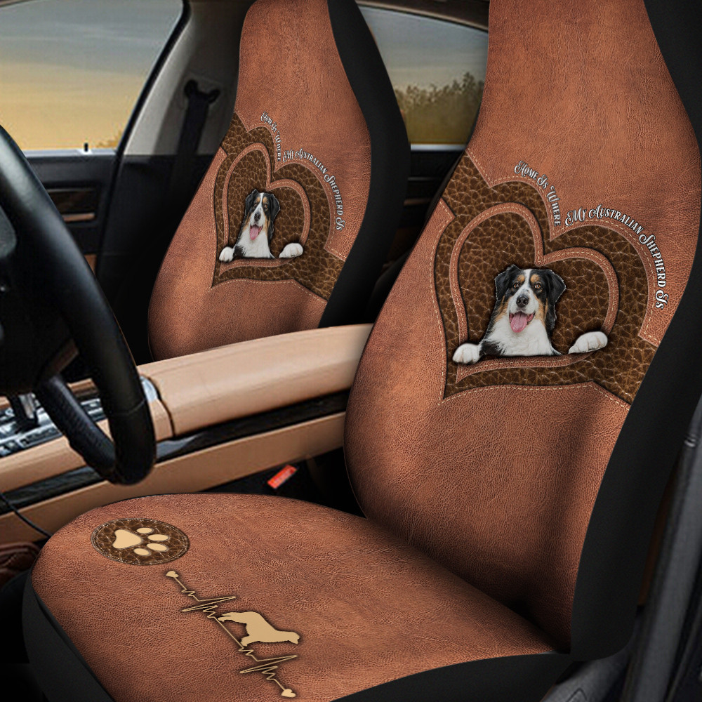 Dog Paw Heartbeat Benese Car Seat Cover