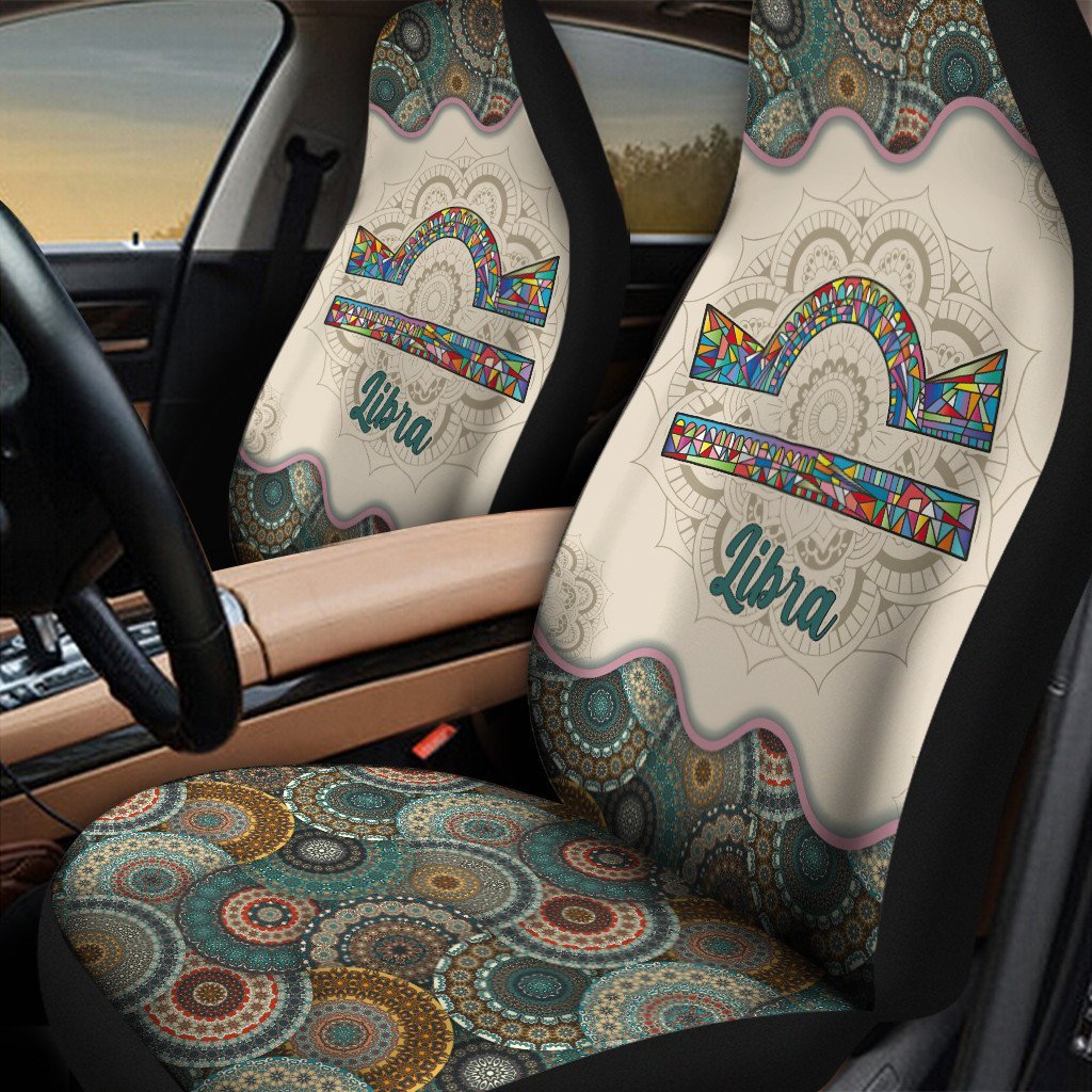 Classic Pattern Libra Design For Zodiac Car Seat Covers