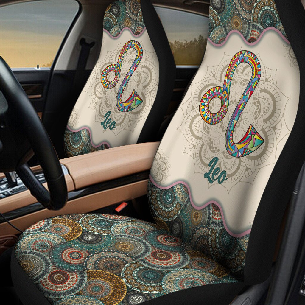 Classic Pattern Leo Design For Zodiac Car Seat Covers