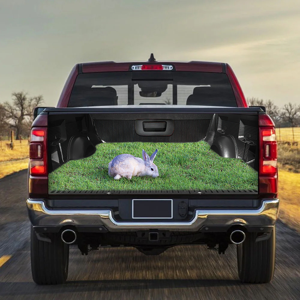 Rabbit 3D Graphic Tailgate Decal Car Back Sticker