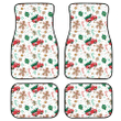 Sweet Cookies Candy And Vintage Red Truck Pattern Car Mats Car Floor Mats