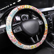 Maedow Seamless Pattern Printed Car Steering Wheel Cover