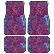 Colorful Big Waves Under The Sea Summer Vibe All Over Print Car Floor Mats