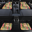Hawaiian Hibiscus Flower Shadow And Classic Palm Leave All Over Print Car Floor Mats