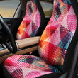 Colorful Bright Triangle Geometric Art All Over Print All Over Print Car Seat Cover