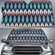 Harlequin Color Curves Sameless Texture All Over Print Car Sun Shades Cover Auto Windshield