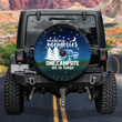 Glamping Camp Site Making Memories One Campsite At A Time Printed Car Spare Tire Cover