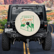 Rustic Arizona Flag Someone In Arizona Loves Me Beige Theme Printed Car Spare Tire Cover