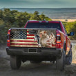 Monkeys Picture USA Flag Truck Tailgate Decal Car Back Sticker