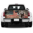 Racoons Picture USA Flag Truck Tailgate Decal Car Back Sticker