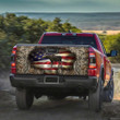 Moose Inside USA Flag Thorn Bush Truck Tailgate Decal Car Back Sticker