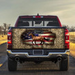 Horse Inside USA Flag Thorn Bush Truck Tailgate Decal Car Back Sticker