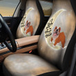 British Bulldog Love You To The Moon And Back Car Seat Covers