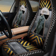 Gorilla Inside Key Hole Pattern Car Seat Cover