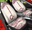 Dotted Minim Python Skin Pattern Car Seat Cover
