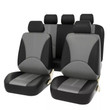 Breathable PU Leather Full Surround Cover for Car Full Protection Pad Fit 5-Seat Auto