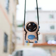 Robot Gypsum Swing Astronaut Car Hanging Ornament