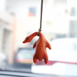 Gypsum Anime Roasted Duck Car Mirror Pendant Cartoon Hanging Ornament