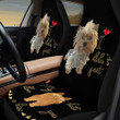 Cute Yorkie Dog Car Seat Cover I Didn't Fart My Butt Blew You A Kiss