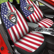 Special Forces Inside America Flag Car Seat Cover