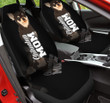 Chihuahua Mom In Black Background Car Seat Covers