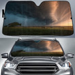 Stormy Weather Image Car Sun Shades Cover