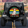 Christmas Australian Shepherd Dog Decoration Colorful Background Spare Tire Cover