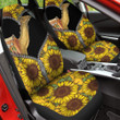 Camel Front Sunflower Yellow And Black Car Seat Cover
