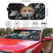Fox Broken Glass Car Sun Shades Cover