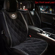 Winter Plush Fur Universal Styling Crown Rivets Car Seat Cover