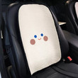 Goddess Lamb Wool Winter Plush Cartoon Smile Car Seat Cover