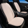 Beige Summer Breathable Cool Cushion Ice Silk Universal Car Seat Cover
