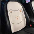 New Lamb Wool Winter Plush Warm Universal Cartoon Bear Car Seat Cover