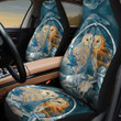 Owl Couple Dream Catcher Art Design Native Indians Car Seat Covers