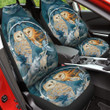 Owl Couple Dream Catcher Art Design Native Indians Car Seat Covers