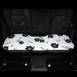 Black And White Nice Cartoon Flower Printed Material Simple Car Seat Cover