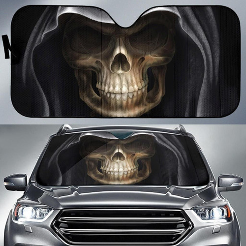 Skull 3d Car Sun Shades Cover Auto Windshield