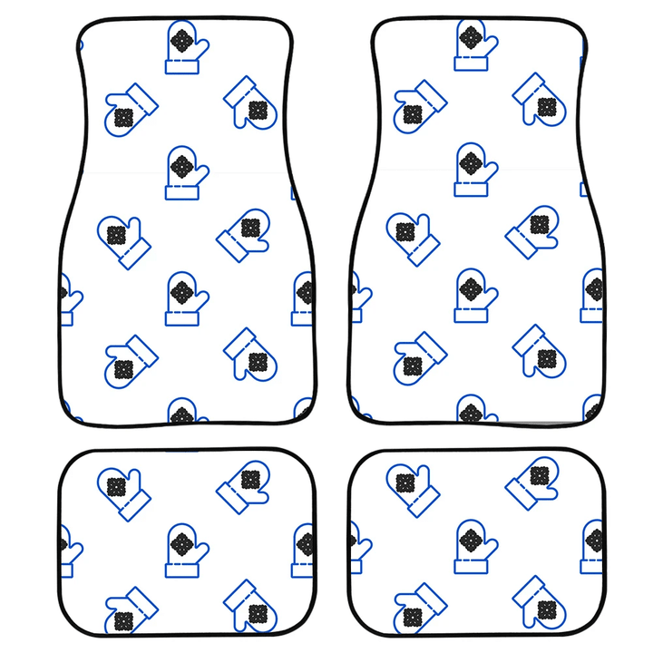 Line Mittens Icon Isolated Pattern On White Background Car Mats Car Floor Mats