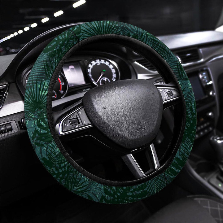 Indian Ornament Printed Car Steering Wheel Cover