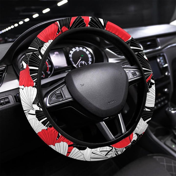 Beautiful Graphic Patterns Are Seamless Printed Car Steering Wheel Cover