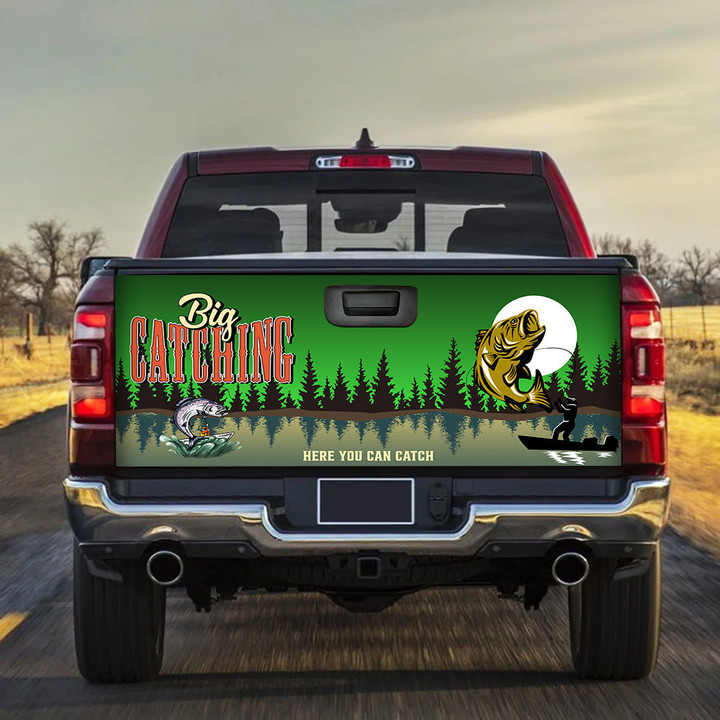 Funny Fishing Quote Truck Tailgate Decal Car Back Sticker