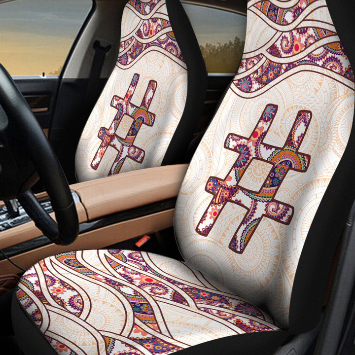Sharp Python Skin Pattern Car Seat Cover