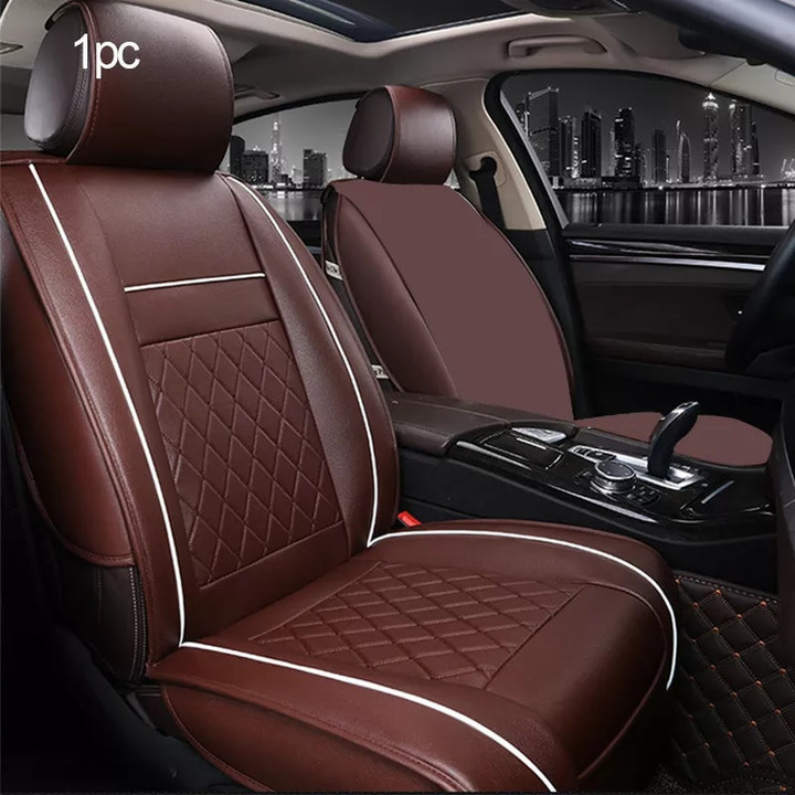 PU Leather Automobiles Protector Anti Slip Car Chair Pad Mats Interior Auto Accessories