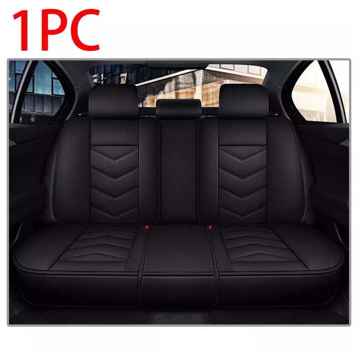Premium Waterproof PU Leather Universal Wear-Resistant Seat Protector Pad Car Accessories