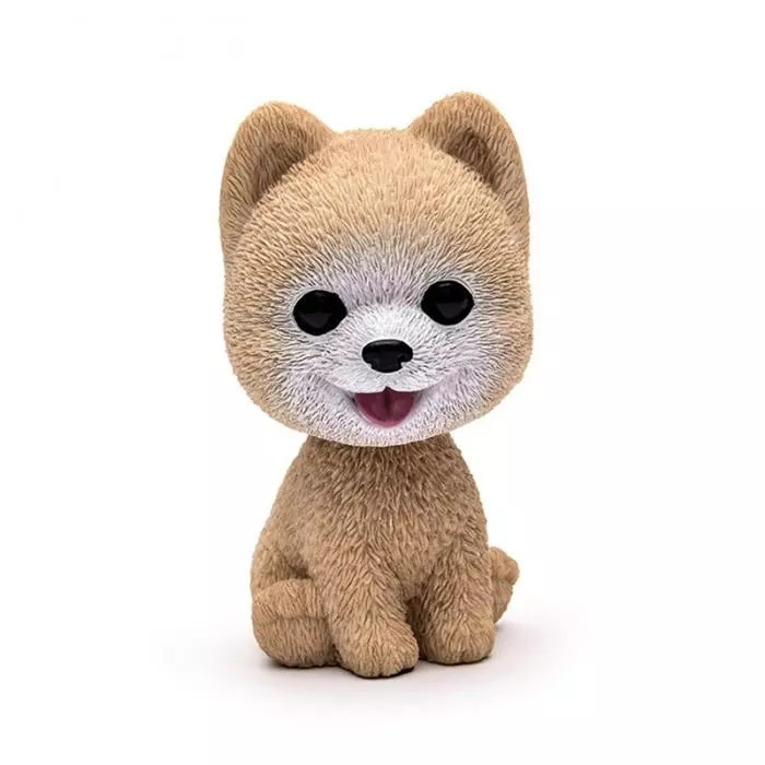Cute Nodding Husky Teddy Pomeranian Shake Head Dog Car Hanging Ornament